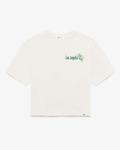 LOS ANGELES DODGERS VACAY SCENES BACKER '47 REED CITY TEE WOMENS