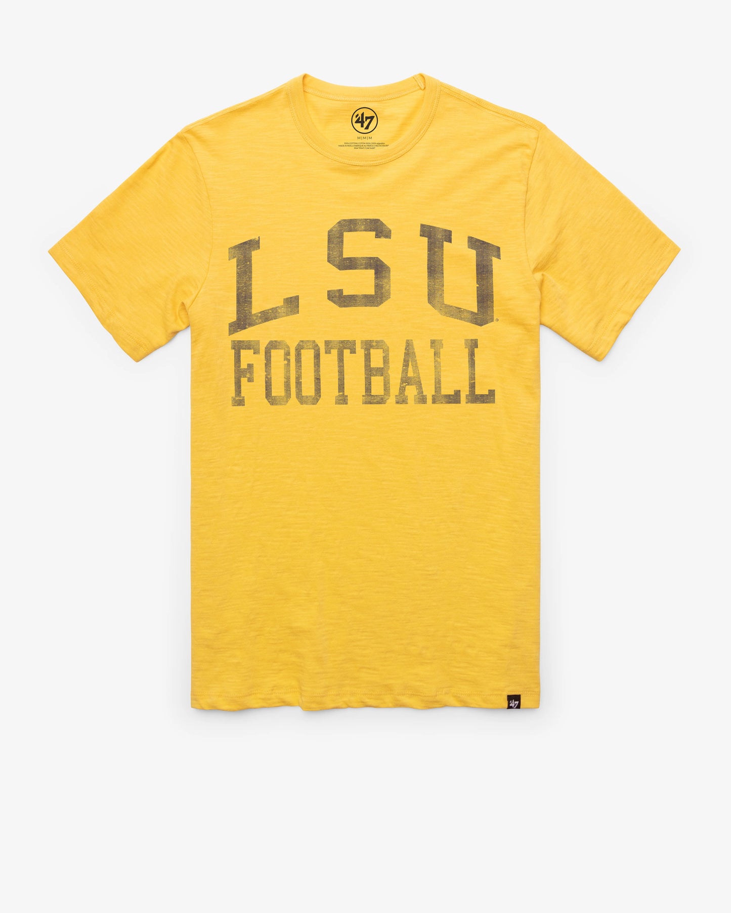 LOUISIANA STATE TIGERS LSU CLASSIC BLOCK '47 SCRUM TEE