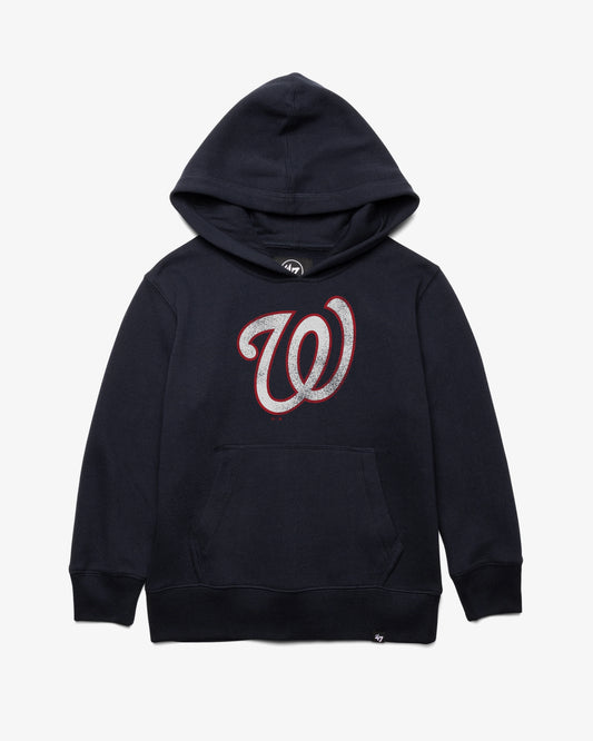 WASHINGTON NATIONALS DISTRESSED IMPRINT '47 KID'S HEADLINE HOOD