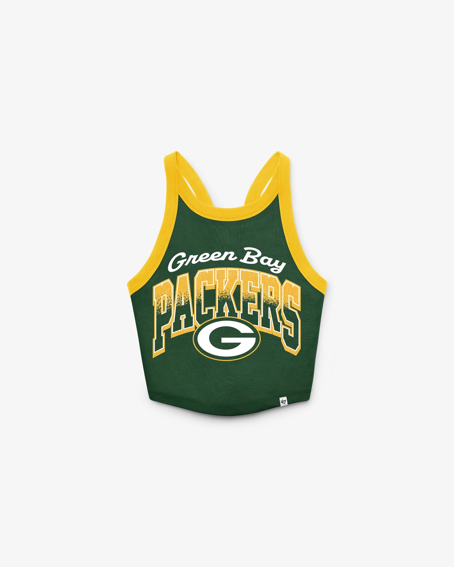 GREEN BAY PACKERS SHIMMER SHADOW '47 WOMEN'S SPORTY TANK
