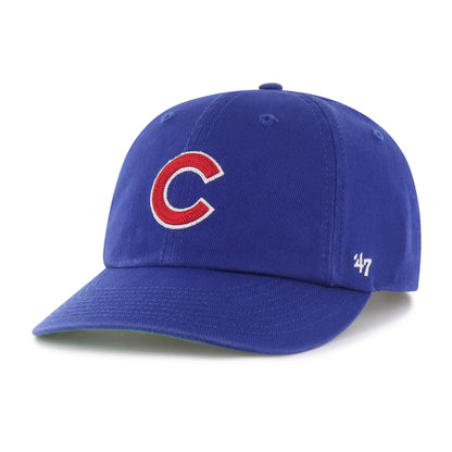 CHICAGO CUBS CHAIN SIDE STITCH '47 CLEAN UP ROUND VISOR