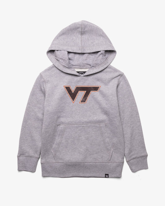 VIRGINIA TECH HOKIES DISTRESSED IMPRINT '47 KID'S HEADLINE HOOD
