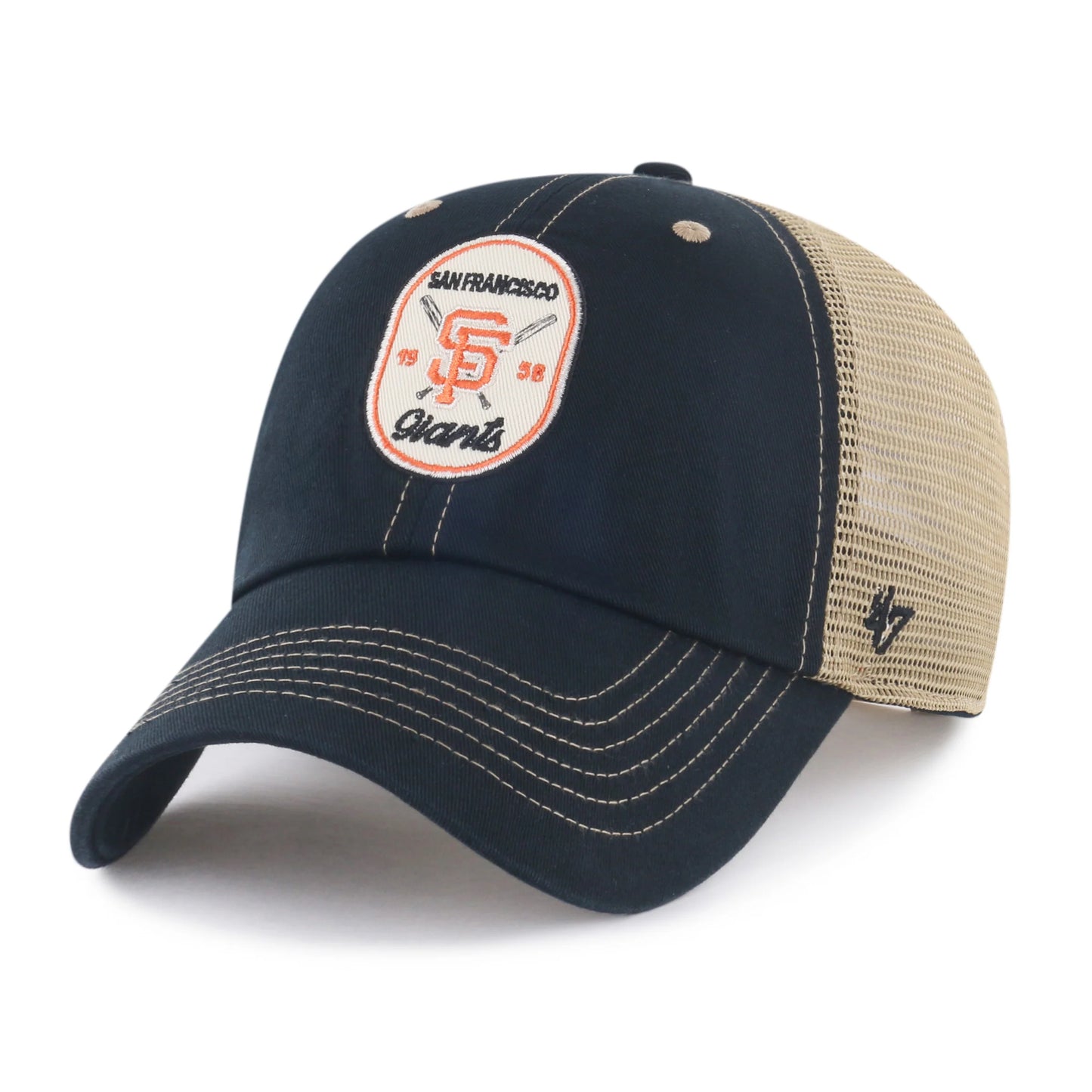 SAN FRANCISCO GIANTS CROSSPATCH MESH '47 CLEAN UP