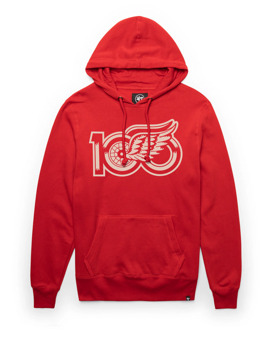 DETROIT RED WINGS IMPRINT '47 HEADLINE HOOD