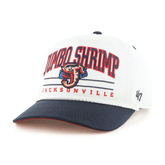 JACKSONVILLE JUMBO SHRIMP ROSCOE ROPE TWO TONE '47 HITCH