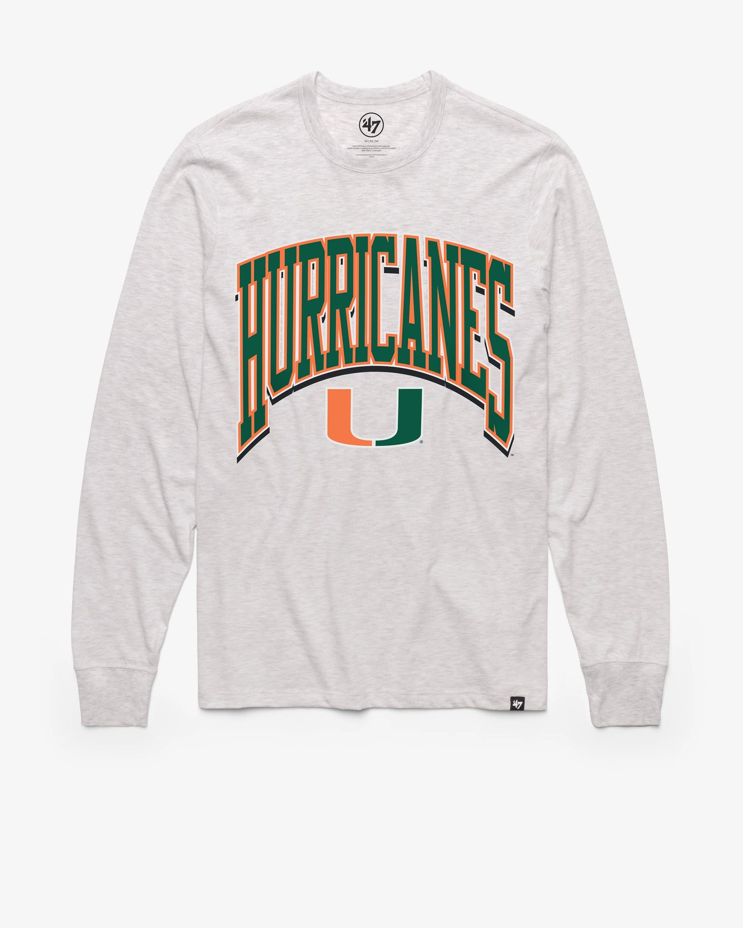 MIAMI HURRICANES WALK TALL '47 FRANKLIN LONG SLEEVE TEE