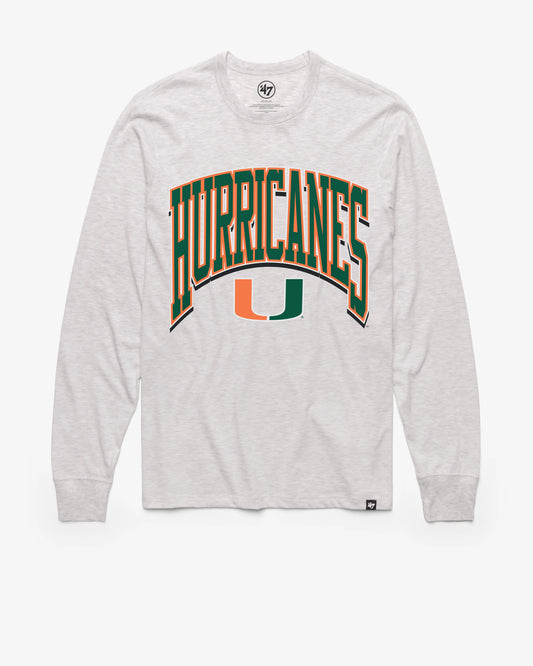 MIAMI HURRICANES WALK TALL '47 FRANKLIN LONG SLEEVE TEE