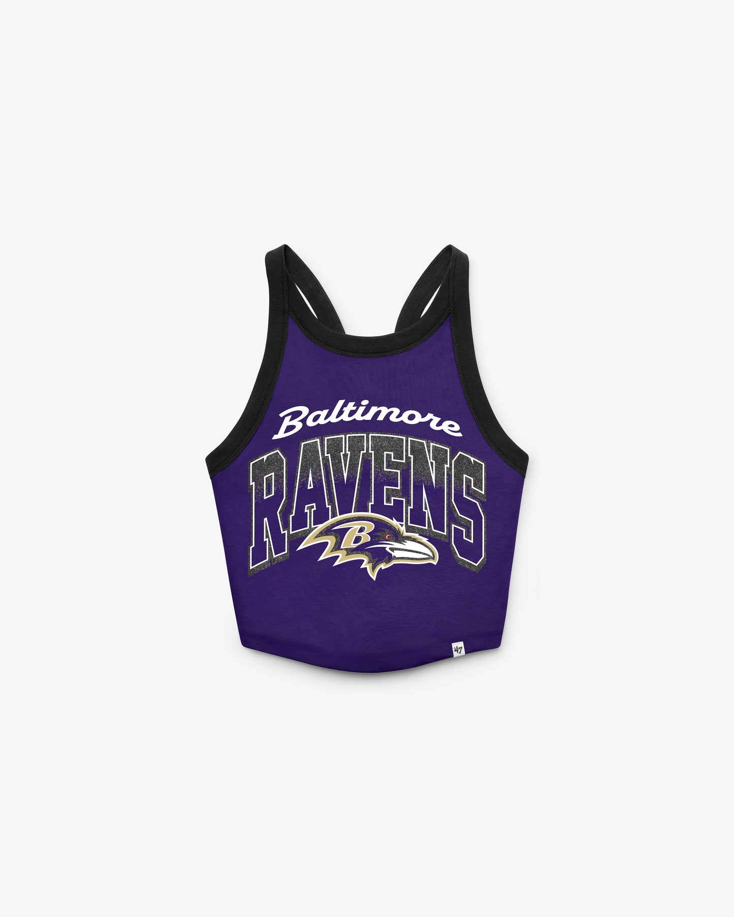 BALTIMORE RAVENS SHIMMER SHADOW '47 WOMEN'S SPORTY TANK