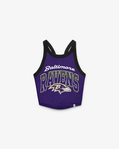 BALTIMORE RAVENS SHIMMER SHADOW '47 WOMEN'S SPORTY TANK