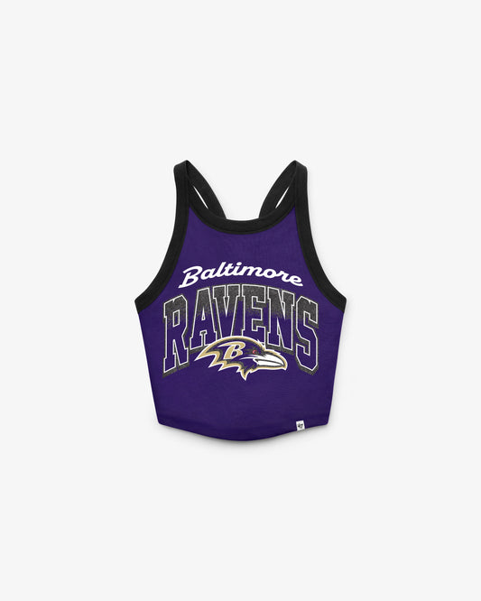 BALTIMORE RAVENS SHIMMER SHADOW '47 WOMEN'S SPORTY TANK