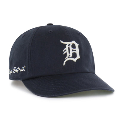 DETROIT TIGERS CHAIN SIDE STITCH '47 CLEAN UP ROUND VISOR