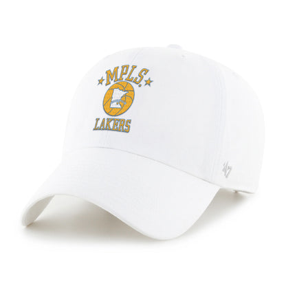 MINNEAPOLIS LAKERS HARDWOOD CLASSICS '47 CLEAN UP