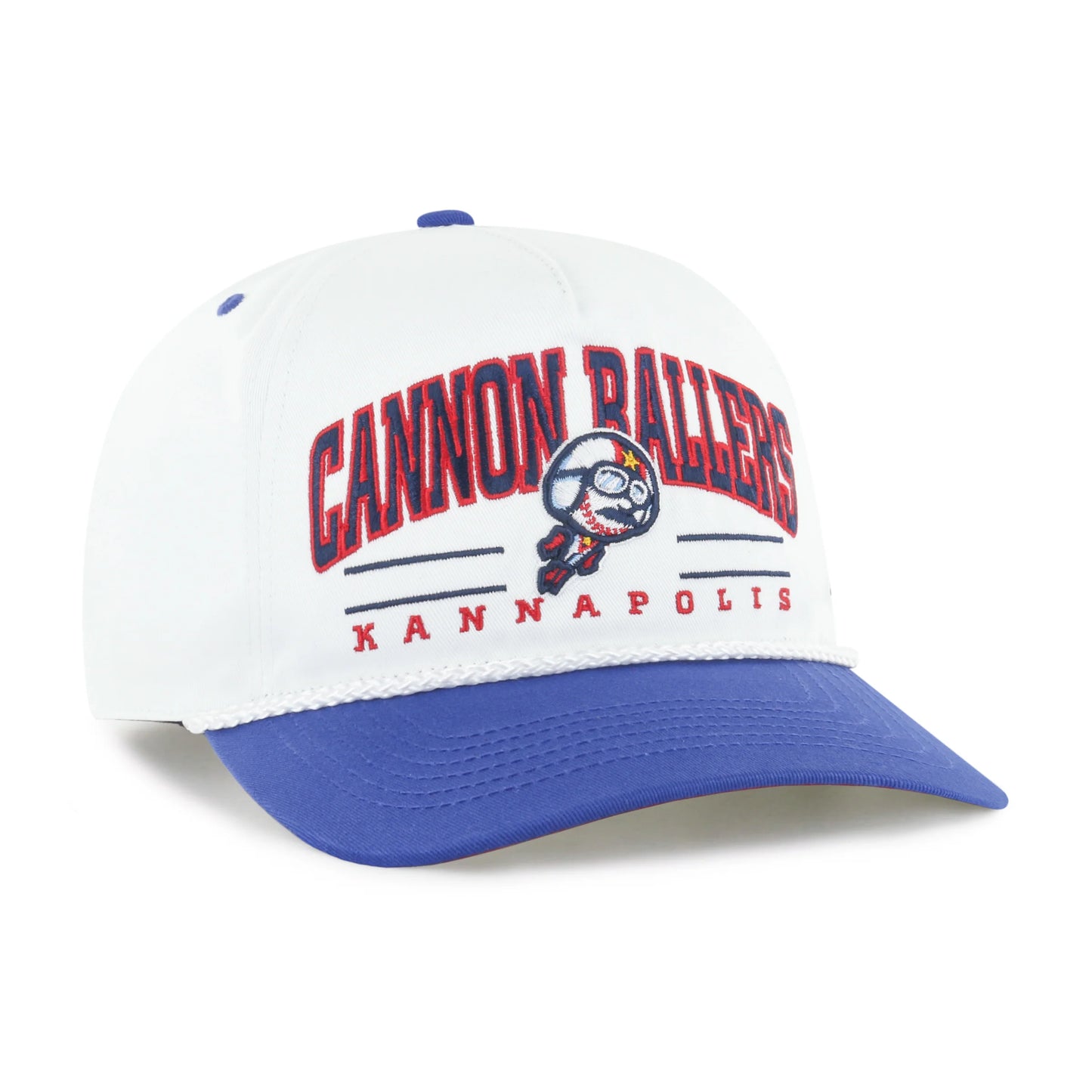 KANNAPOLIS CANNON BALLERS ROSCOE ROPE TWO TONE '47 HITCH