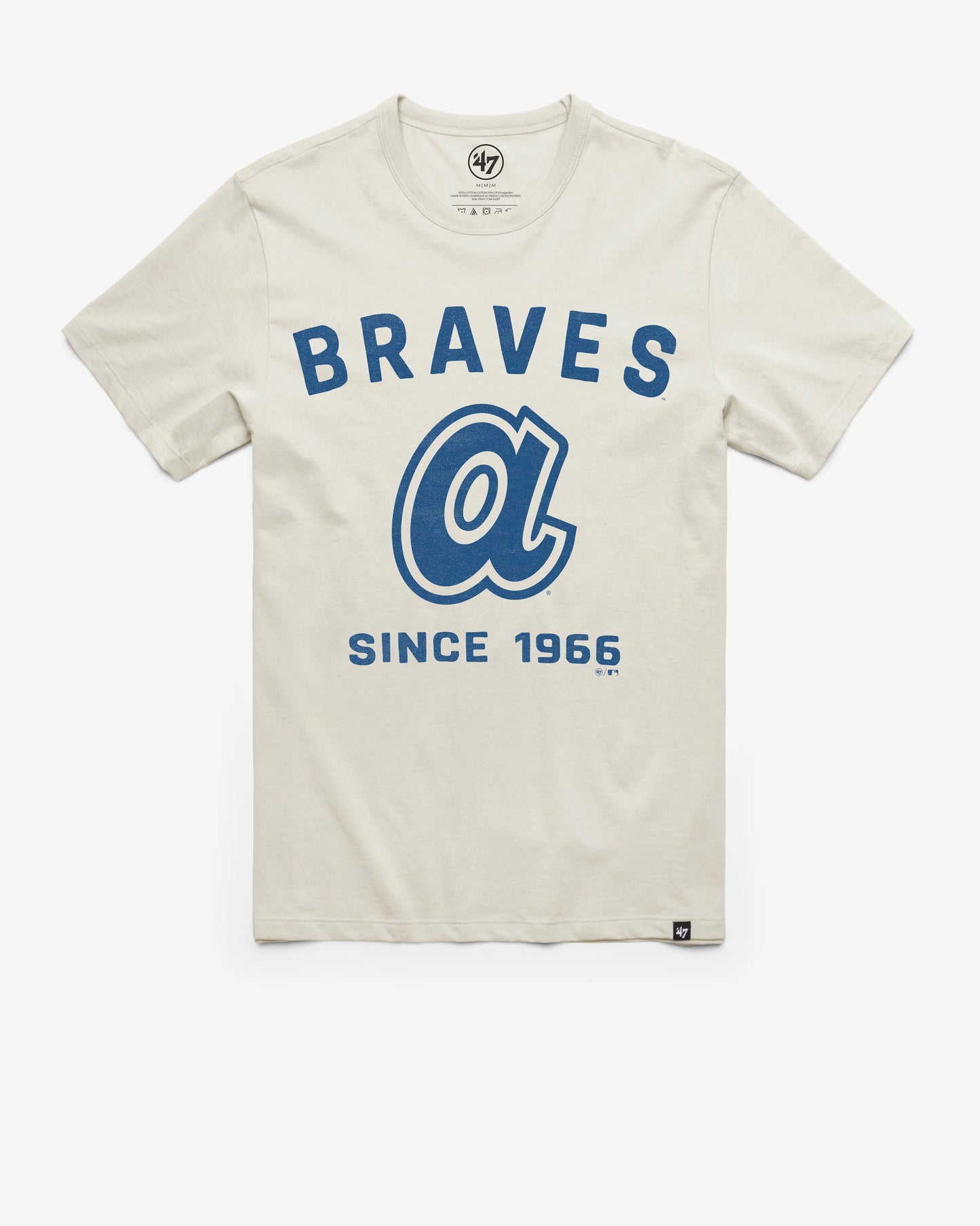 ATLANTA BRAVES COOPERSTOWN DUSTER '47 FRANKLIN TEE