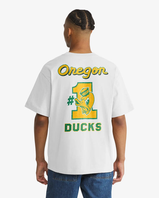 OREGON DUCKS VINTAGE CAMPUS MASCOT BACKER '47 FOUNDATION TEE