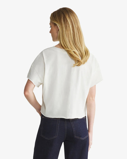 ATLANTA BRAVES OPEN CITY '47 OVERSIZED NOTCH NECK TEE WOMENS