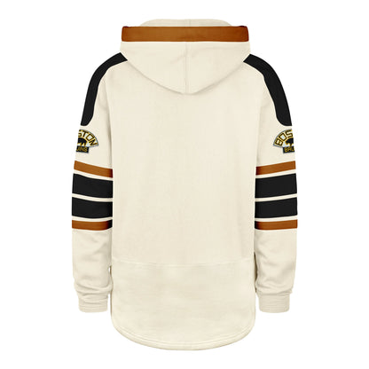 OLD TIME HOCKEY BOSTON BRUINS VINTAGE BLUE LINE '47 HERITAGE LACER
