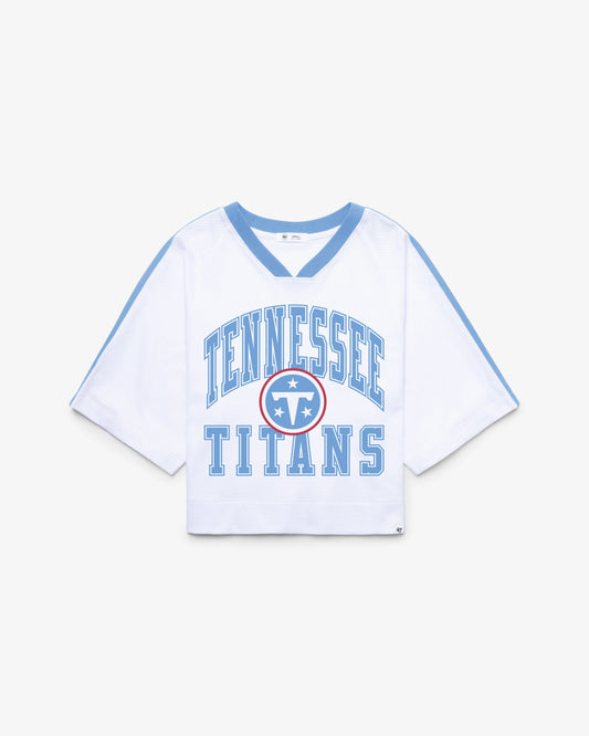 TENNESSEE TITANS BIG OVERARCH '47 WOMEN'S DROP NEEDLE RAGLAN JERSEY