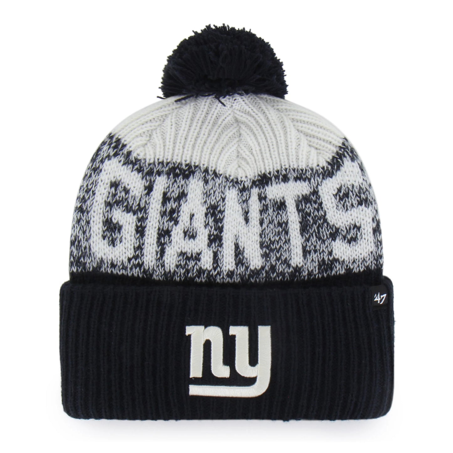 New York Giants Historic Bone Chill '47 Cuff Knit