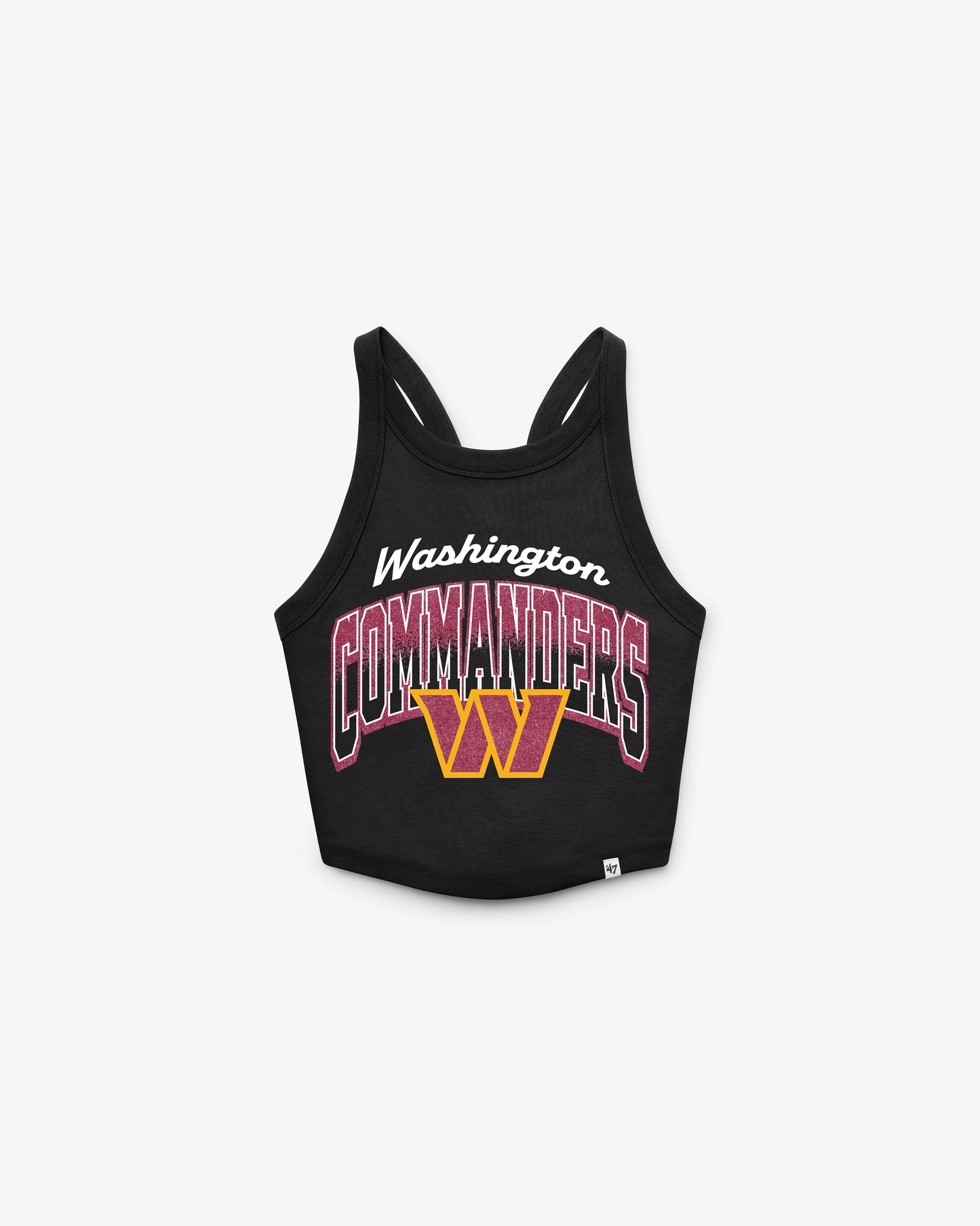 WASHINGTON COMMANDERS SHIMMER SHADOW '47 WOMEN'S SPORTY TANK