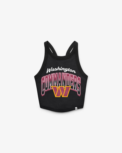 WASHINGTON COMMANDERS SHIMMER SHADOW '47 WOMEN'S SPORTY TANK