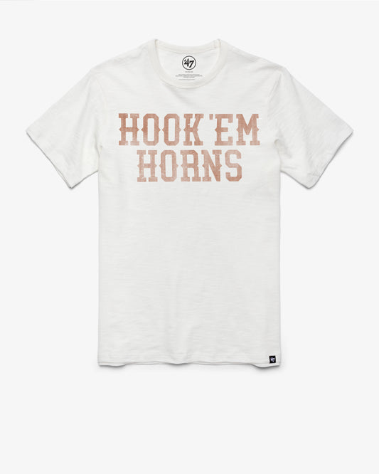 TEXAS LONGHORNS GRIT WORDMARK '47 SCRUM TEE