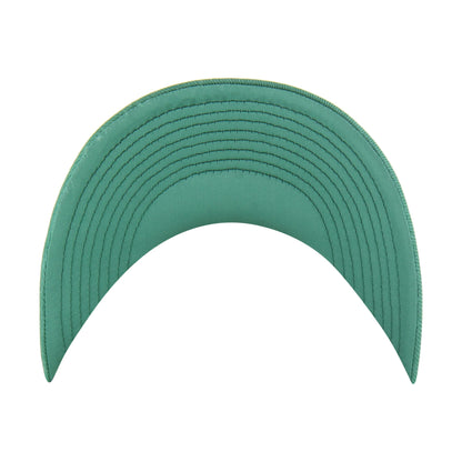BOSTON CELTICS CHAIN SIDE STITCH '47 CLEAN UP ROUND VISOR
