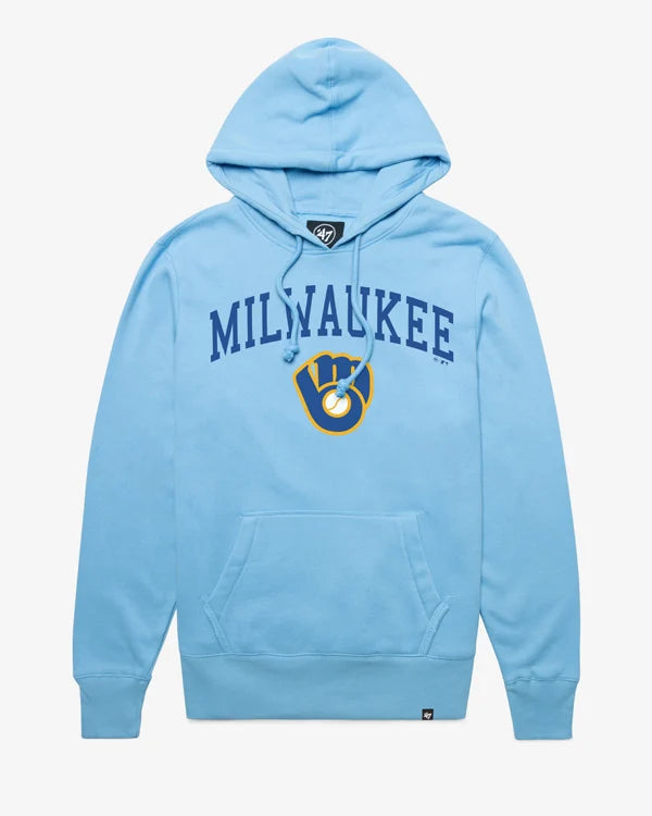 MILWAUKEE BREWERS COOPERSTOWN ARCH GAME '47 HEADLINE HOOD
