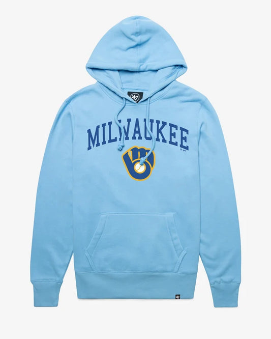 MILWAUKEE BREWERS COOPERSTOWN ARCH GAME '47 HEADLINE HOOD