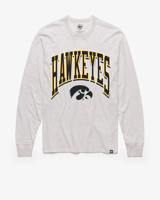 IOWA HAWKEYES WALK TALL '47 FRANKLIN LONG SLEEVE TEE