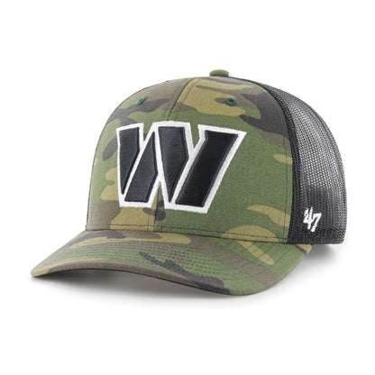 Washington Commanders Camo Strap '47 Trucker