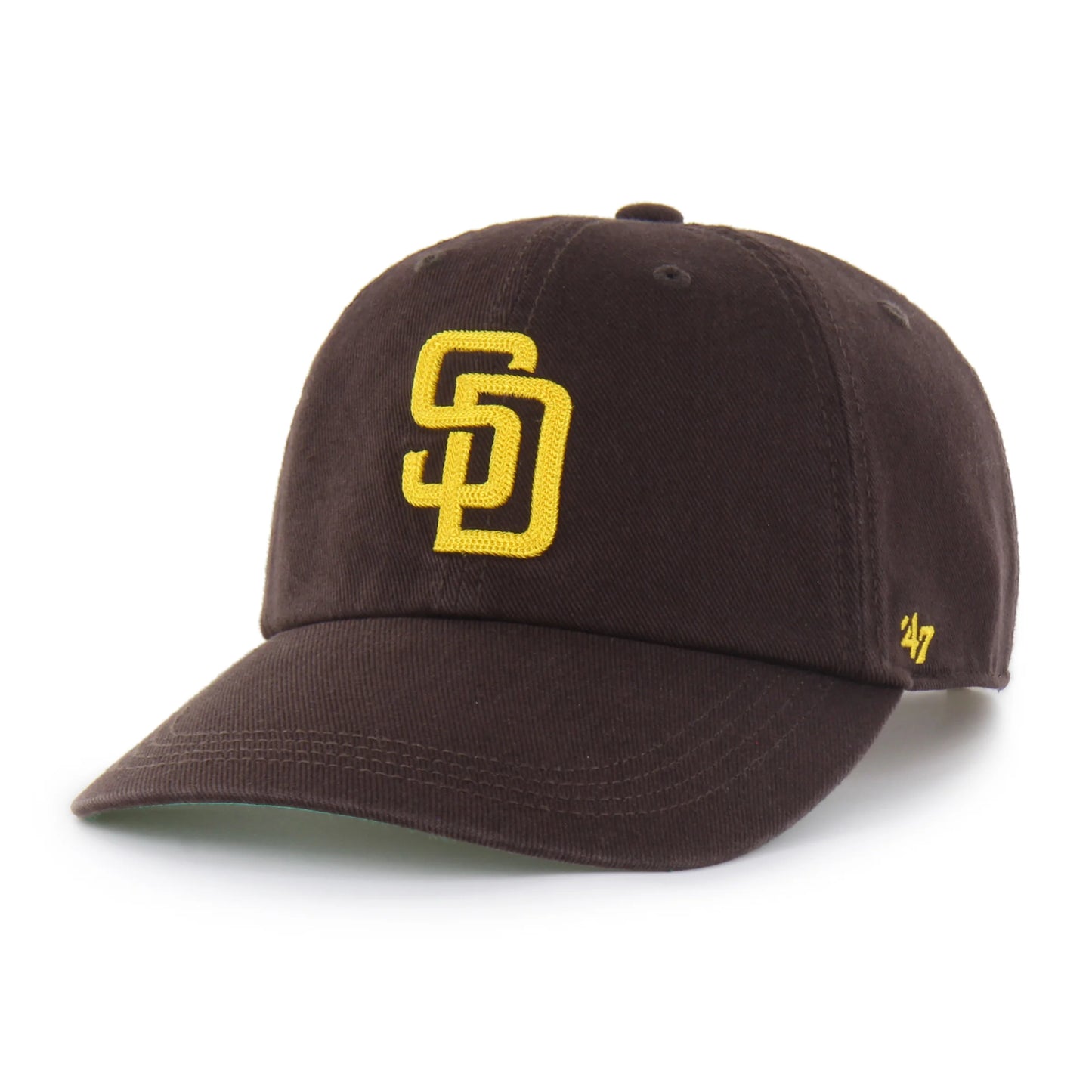 SAN DIEGO PADRES CHAIN SIDE STITCH '47 CLEAN UP LONG VISOR