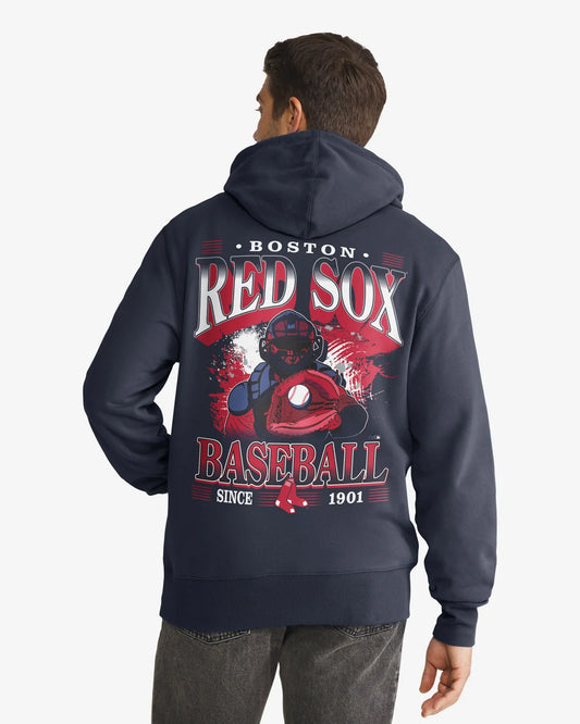 BOSTON RED SOX BACKER '47 HEADLNE HOOD