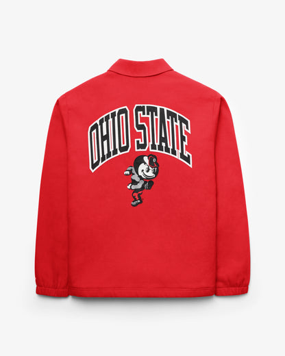 OHIO STATE BUCKEYES VINTAGE RETREAD '47 COACHES JACKET