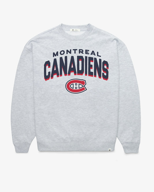 MONTREAL CANADIENS CAMPUS ARCH CLOUD '47 OVERSIZED CREW WOMENS