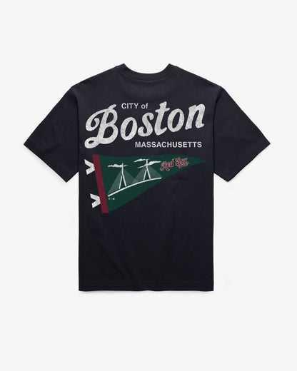 BOSTON RED SOX CIRCLE CITY BACKER '47 FOUNDATION TEE