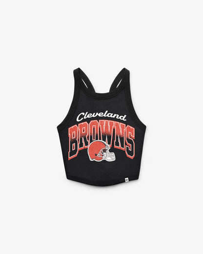 CLEVELAND BROWNS SHIMMER SHADOW '47 WOMEN'S SPORTY TANK