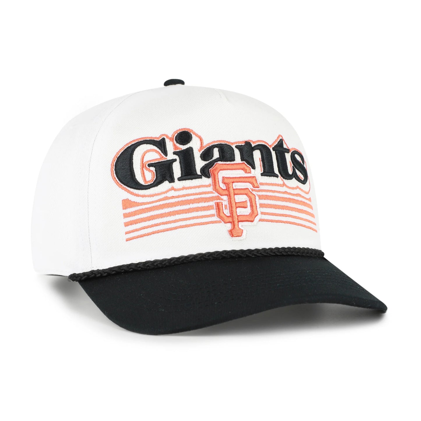 SAN FRANCISCO GIANTS SCRIPT FADE TWO TONE ROPE '47 HITCH