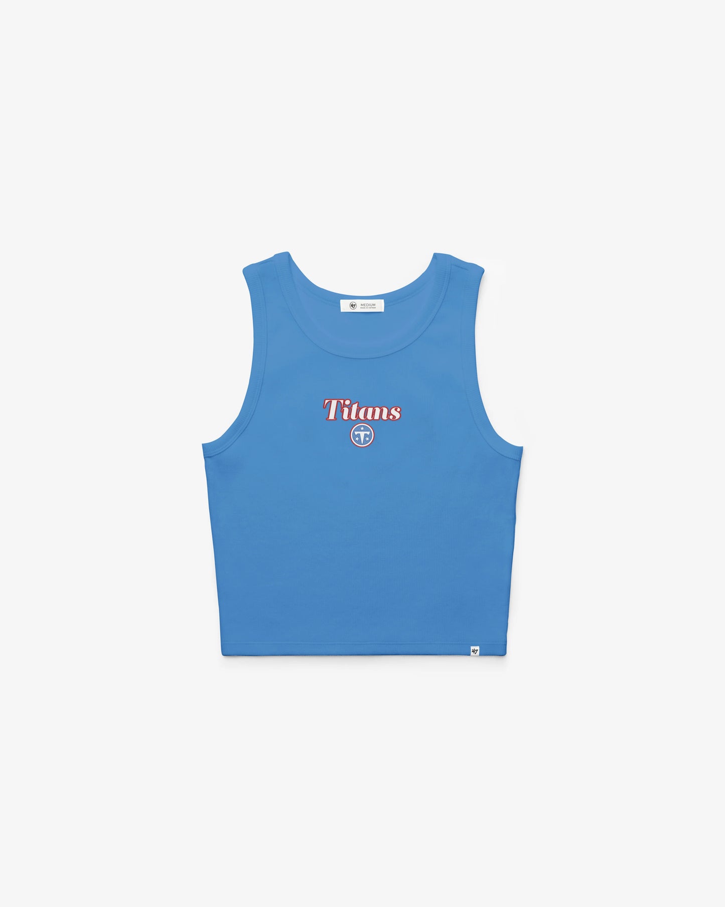 Tennessee Titans Straight Cut '47 Baby Rib Tank Womens