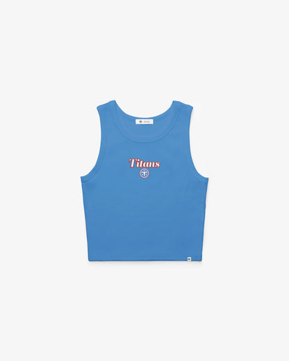 Tennessee Titans Straight Cut '47 Baby Rib Tank Womens