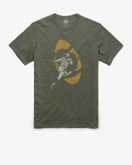 GREEN BAY PACKERS HISTORIC GRIT VINTAGE '47 SCRUM TEE