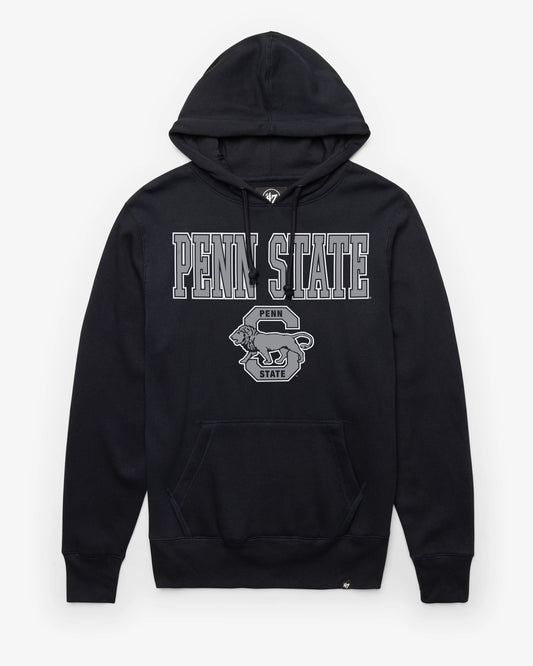 PENN STATE NITTANY LIONS VINTAGE STRAIGHT BLOCK '47 HEADLINE HOOD