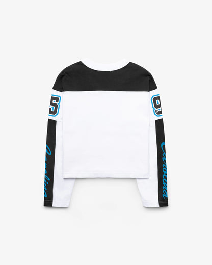 CAROLINA PANTHERS EXCLAMATION '47 WOMEN'S METRO JERSEY TEE