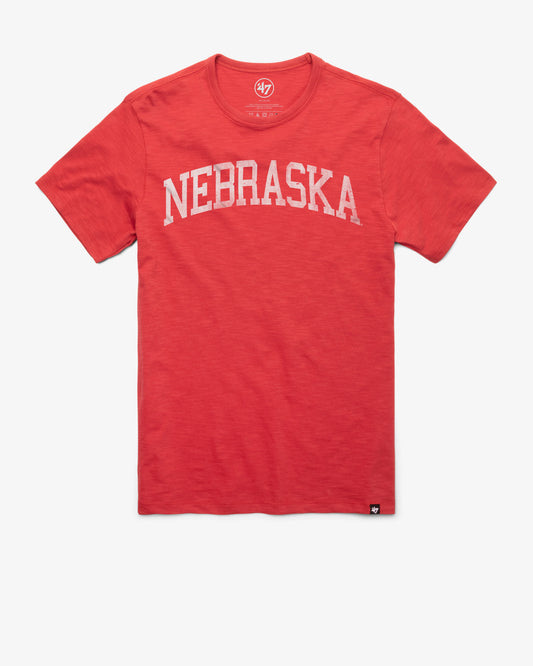 NEBRASKA CORNHUSKERS CLASSIC BLOCK '47 SCRUM TEE