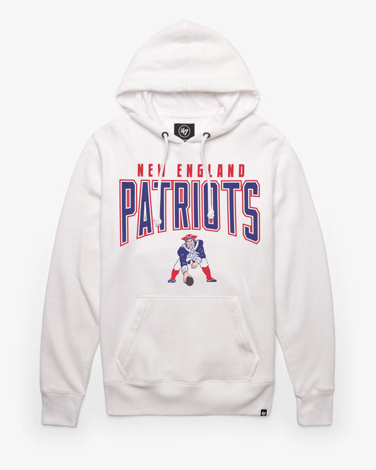 NEW ENGLAND PATRIOTS HISTORIC TEAM ELEMENTS '47 ARCH HEADLINE HOOD