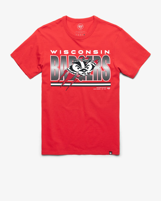WISCONSIN BADGERS THUNDER RIP '47 FRANKLIN TEE