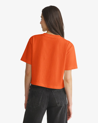 CLEMSON TIGERS FIRST RANK '47 FOUNDATION CROP TEE WOMENS