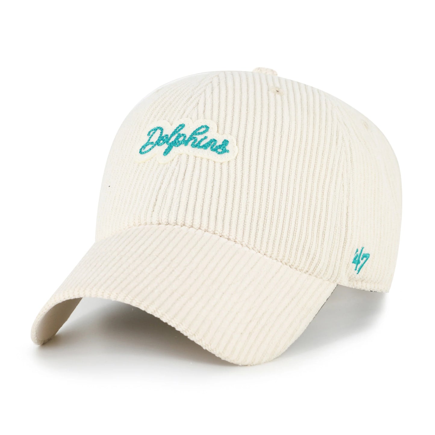 MIAMI DOLPHINS ROPE SCRIPT '47 WOMEN'S CLEAN UP