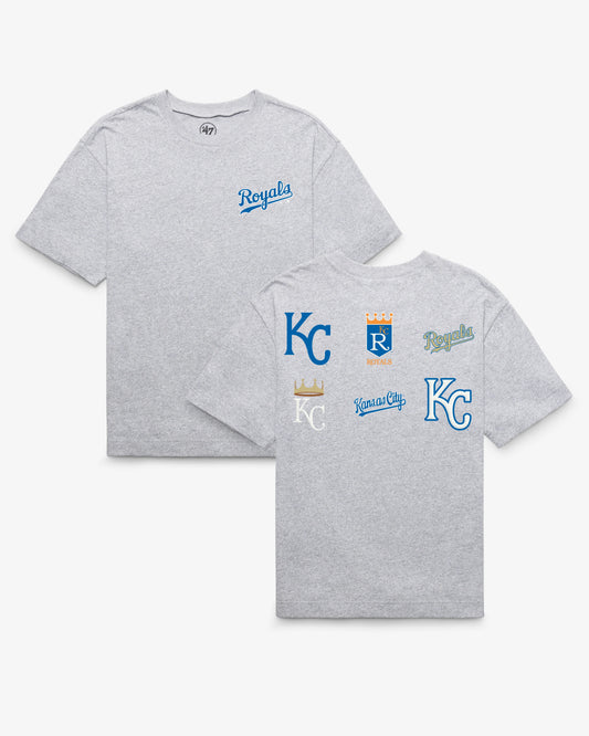 KANSAS CITY ROYALS COOPERSTOWN HISTORY LOCK '47 FOUNDATION TEE