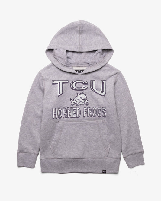 TEXAS CHRISTIAN HORNED FROGS FAN OUT '47 KID'S HEADLINE HOOD